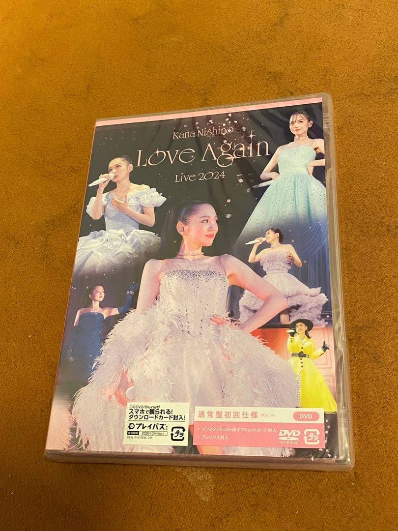 西野カナ　2024 Love Again コンサート　ライブ　DVD 通常　初回