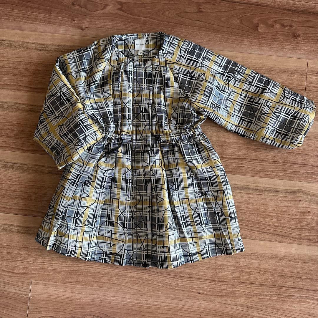 ポールスミスジュニア100cm ジャガード織2wayワンピース タグ付き