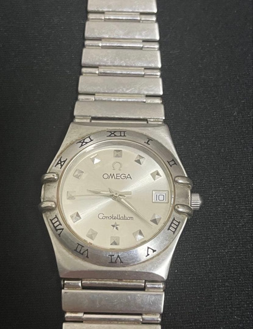 OMEGA Constellation 腕時計 シルバー　ジャンク品