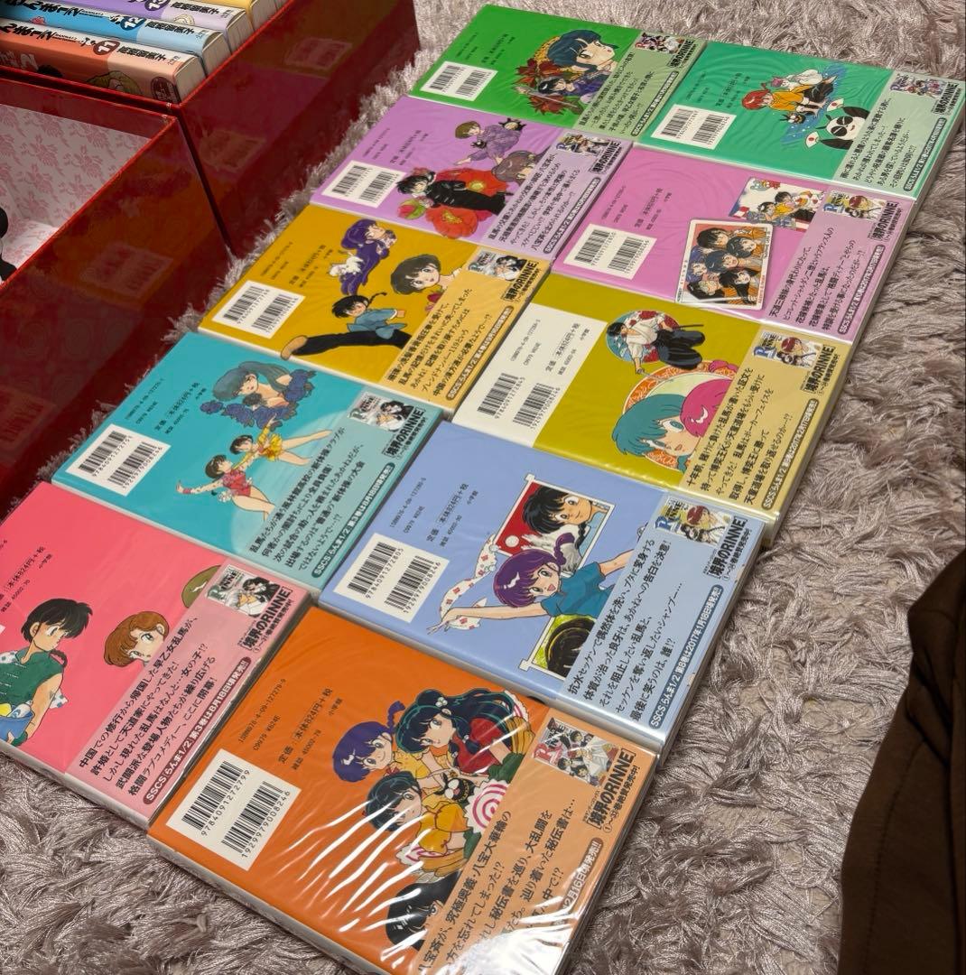 全巻初版帯付き らんま1/2 ワイド版 復刻版BOX 複製原画 セット