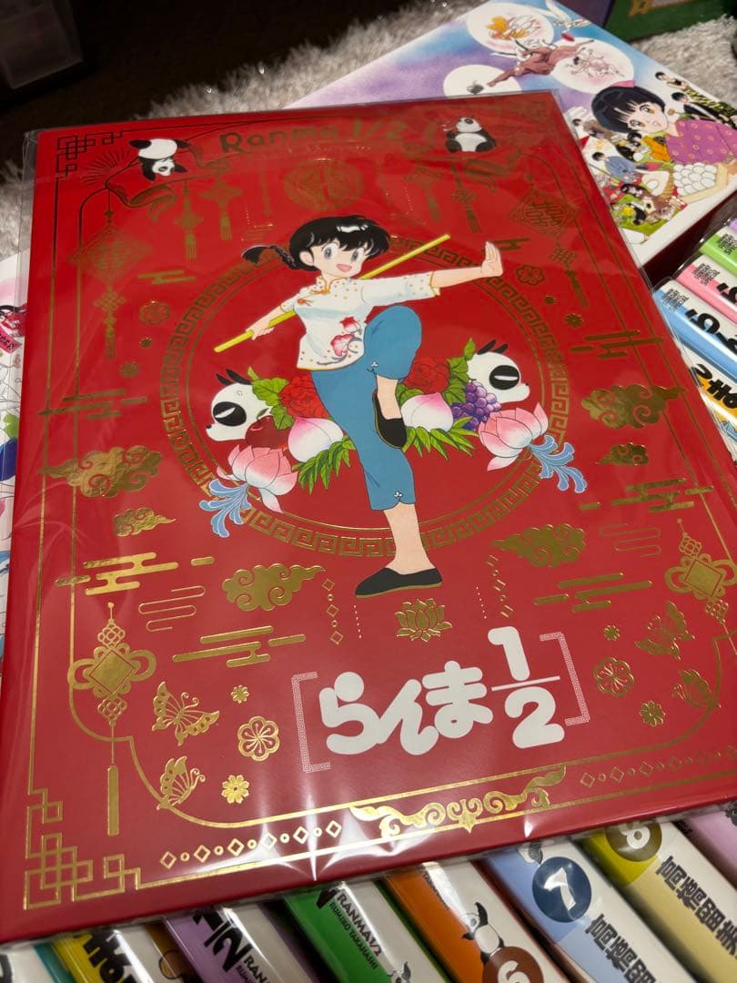 全巻初版帯付き らんま1/2 ワイド版 復刻版BOX 複製原画 セット