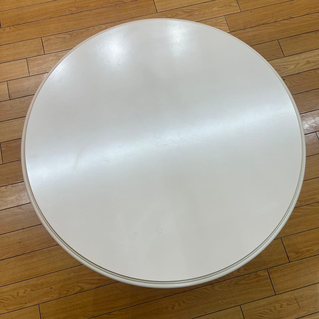 カリモク　ドマーニシリーズ　ルイ15世 丸型サイドテーブル