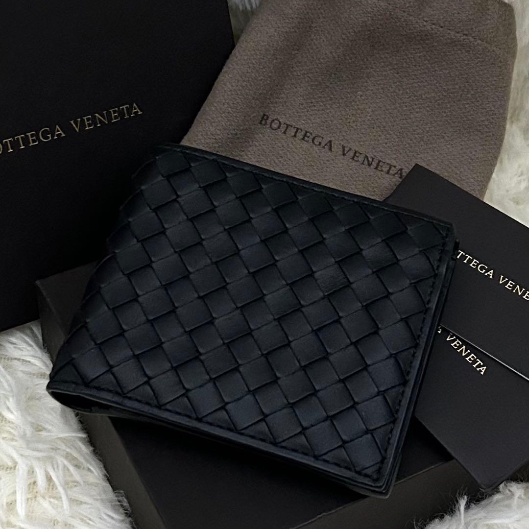 ［極美品］ICチップ内蔵 BOTTEGA VENETA イントレチャート 財布