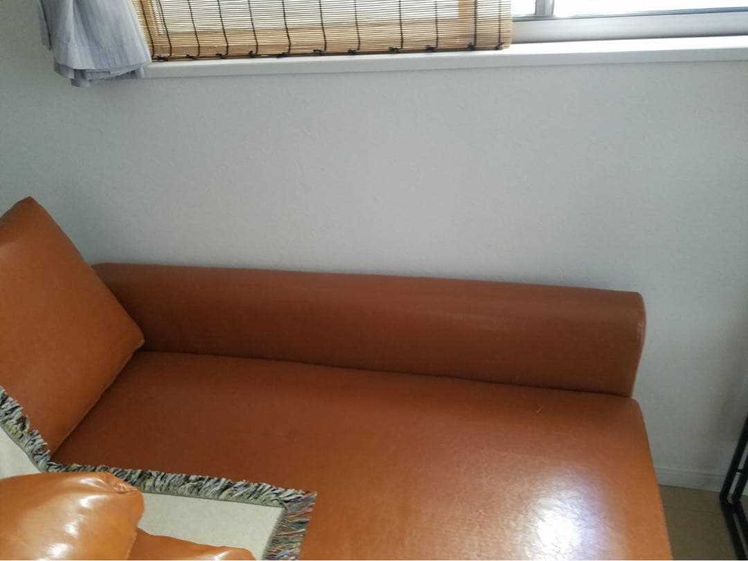 azumamブラウン コーナーソファ クッション付き