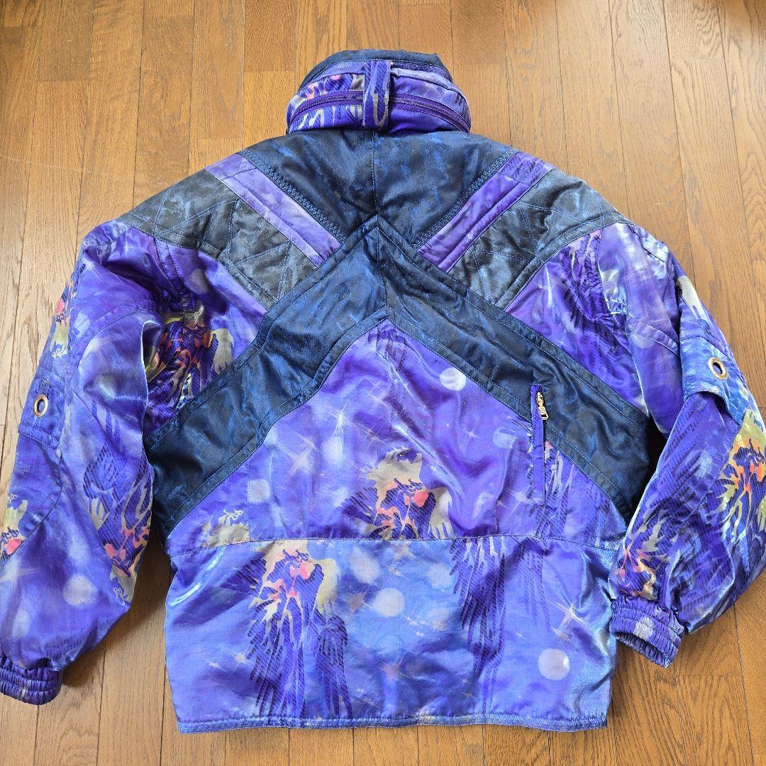 1990年代ヴィンテージ◆SALOMON◆ スキーウェア 上下セット 中古LL