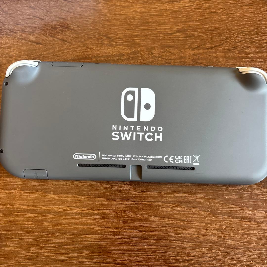 Nintendo Switch Lite グレー 本体　おまけ付き