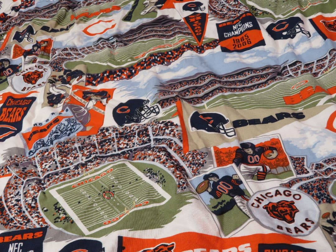 ✅️ レインスプーナー NFL BEARS ベアーズ レーヨンシャツ 半袖シャツ