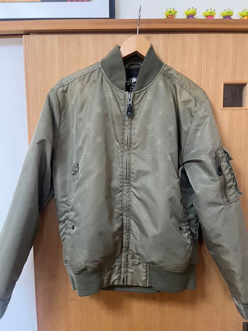 Stüssy 25Anniversary MA-1 フライトジャケット