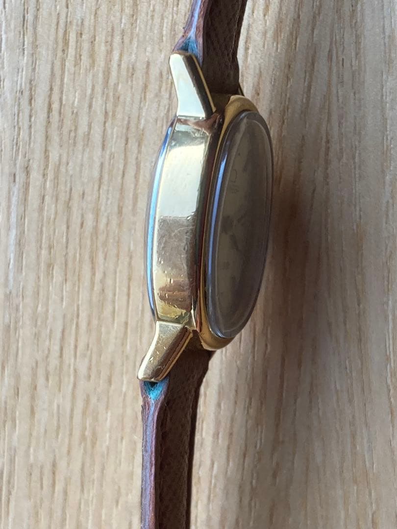 【ジャンク品】OMEGA DEVILLE 手巻き式時計 ゴールド