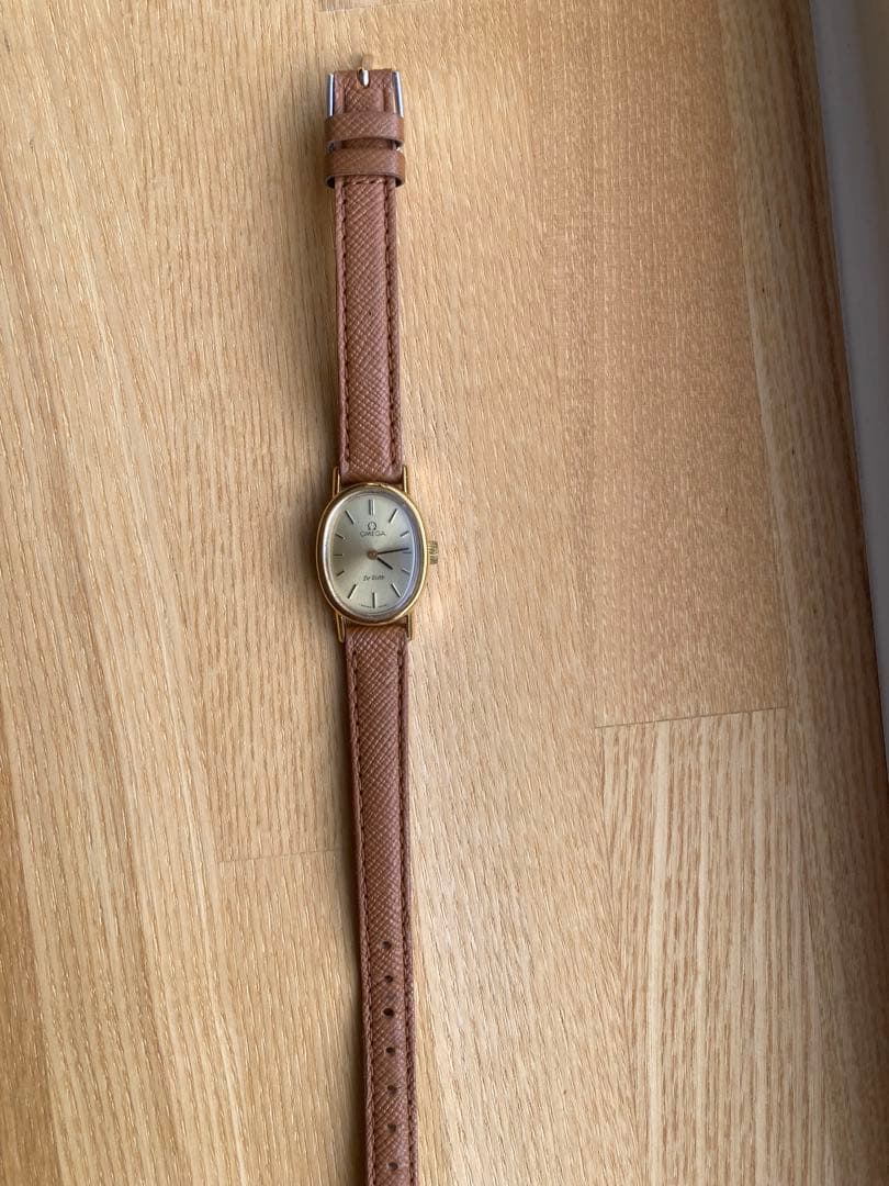 【ジャンク品】OMEGA DEVILLE 手巻き式時計 ゴールド