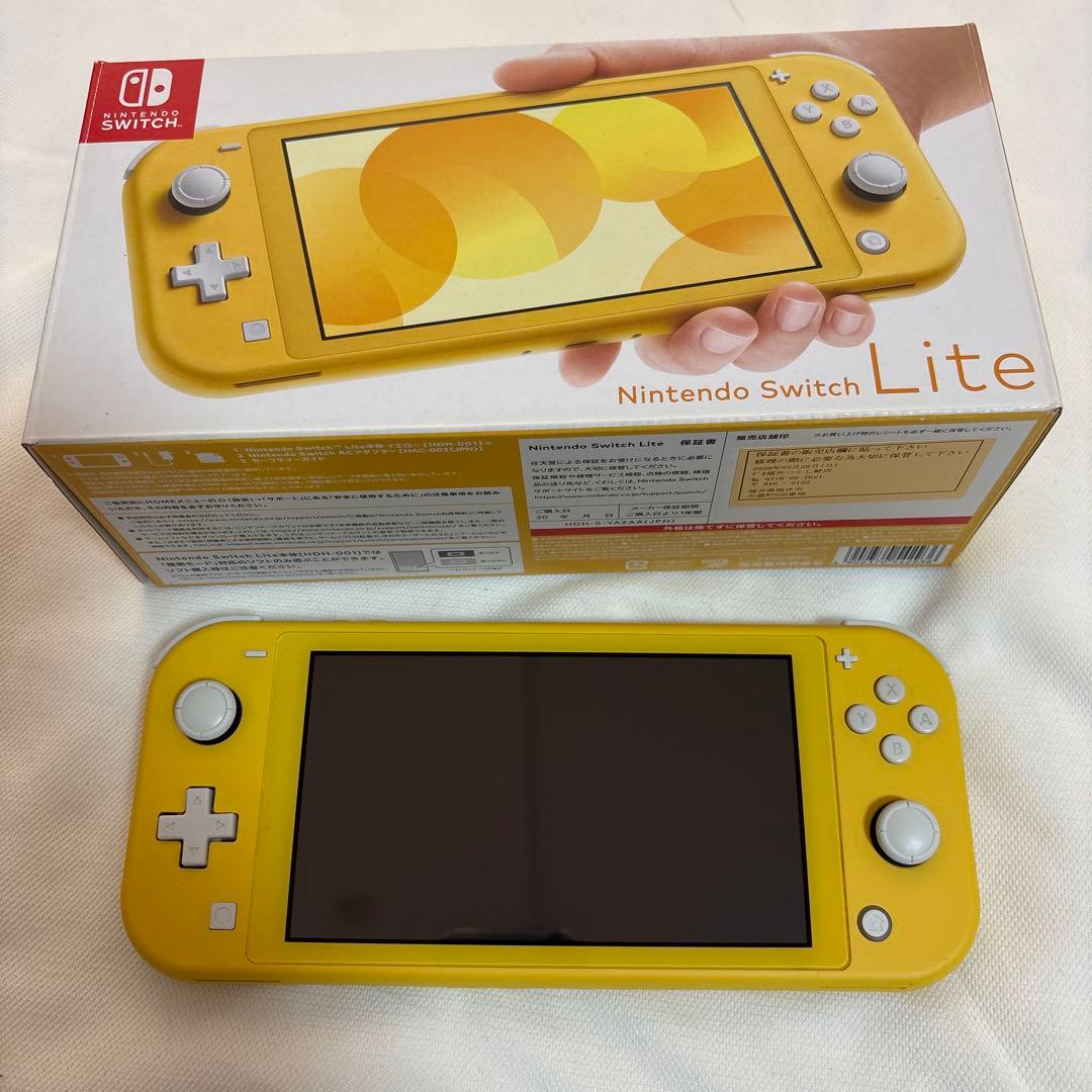 Nintendo Switch Lite イエロー 本体 ジャンク品
