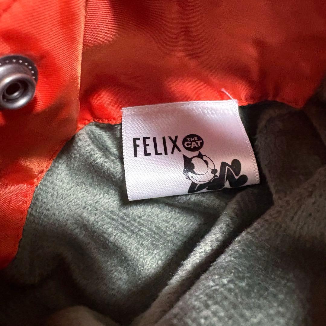 美品 AVIREX × FELIX THE CAT 限定コラボ MA-1 M