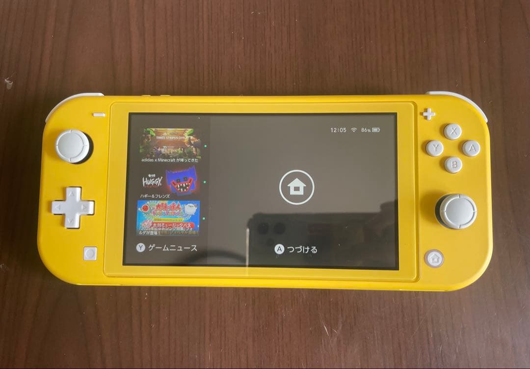 Nintendo Switch Lite イエロー 本体と付属品