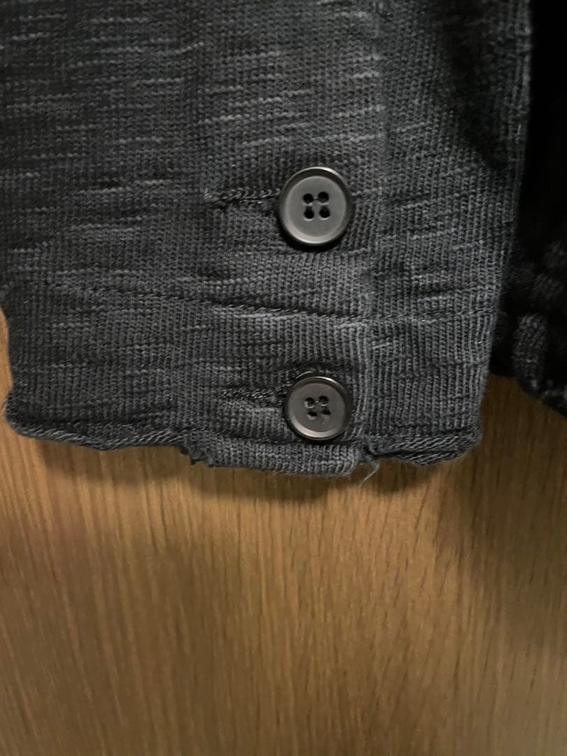 ジャケット・アウター thom/krom Cotton Jersey Cutoff Jacket