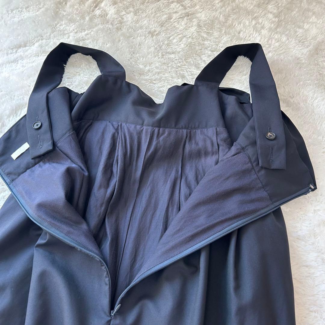 SEEALL ロンパース　サロペット　オールインワン　オーバーオール　ネイビー