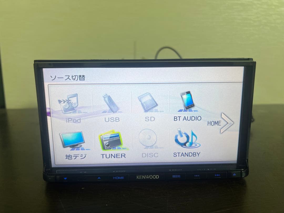 ケンウッド カーナビ MDV-D502BT 地図データ2014年式 動作確認済！