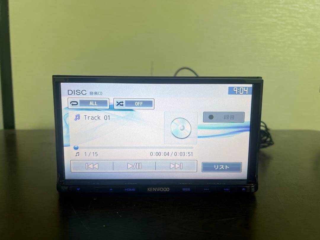ケンウッド カーナビ MDV-D502BT 地図データ2014年式 動作確認済！