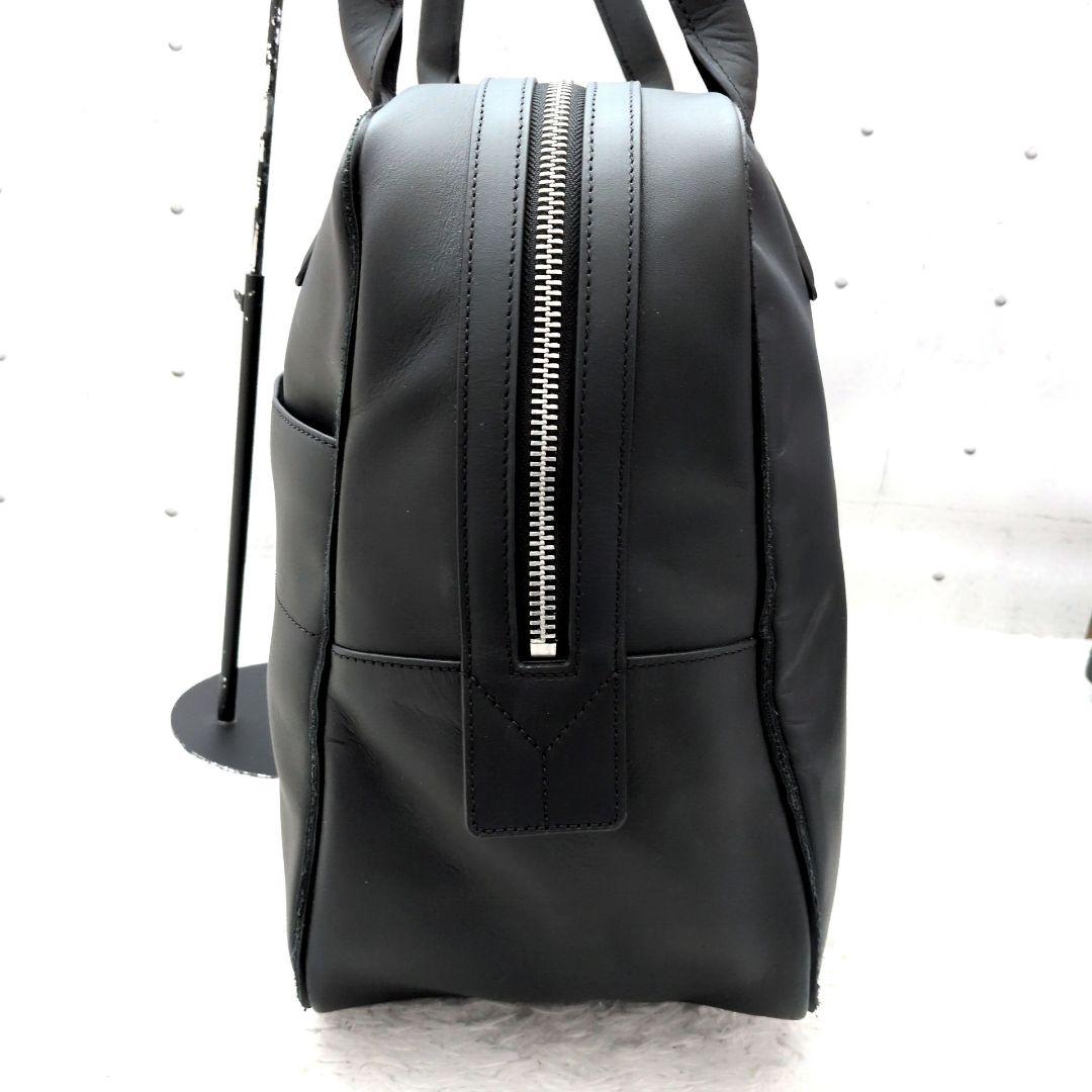 【現行 極美品 保存袋付】ワイスリー　レザーエアライナーバッグ　ボストンバッグ