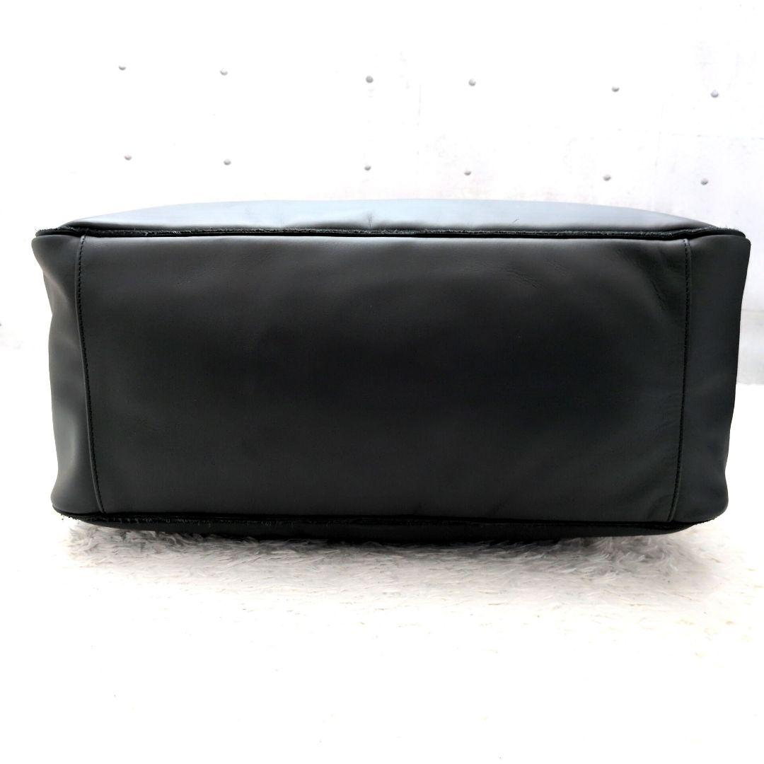 【現行 極美品 保存袋付】ワイスリー　レザーエアライナーバッグ　ボストンバッグ