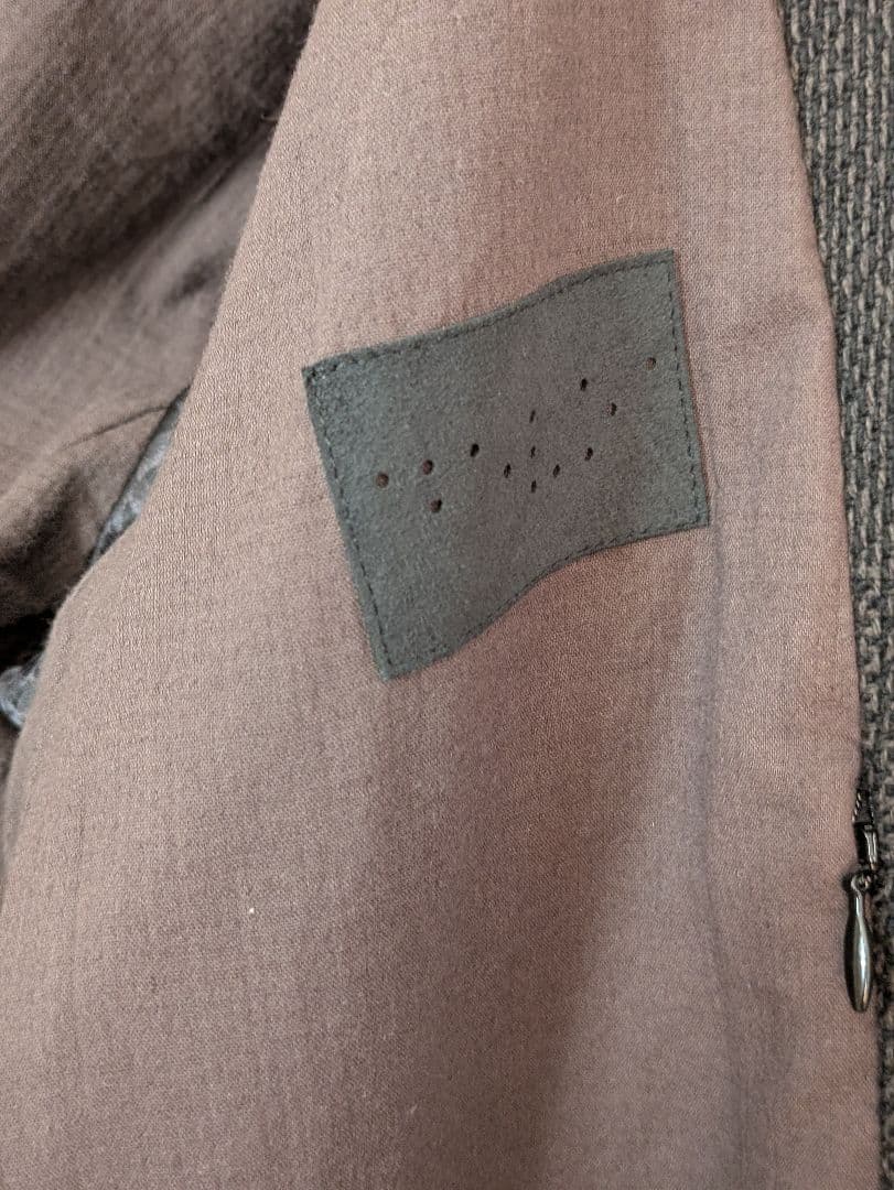 黒 ウール混合 チェスターコート