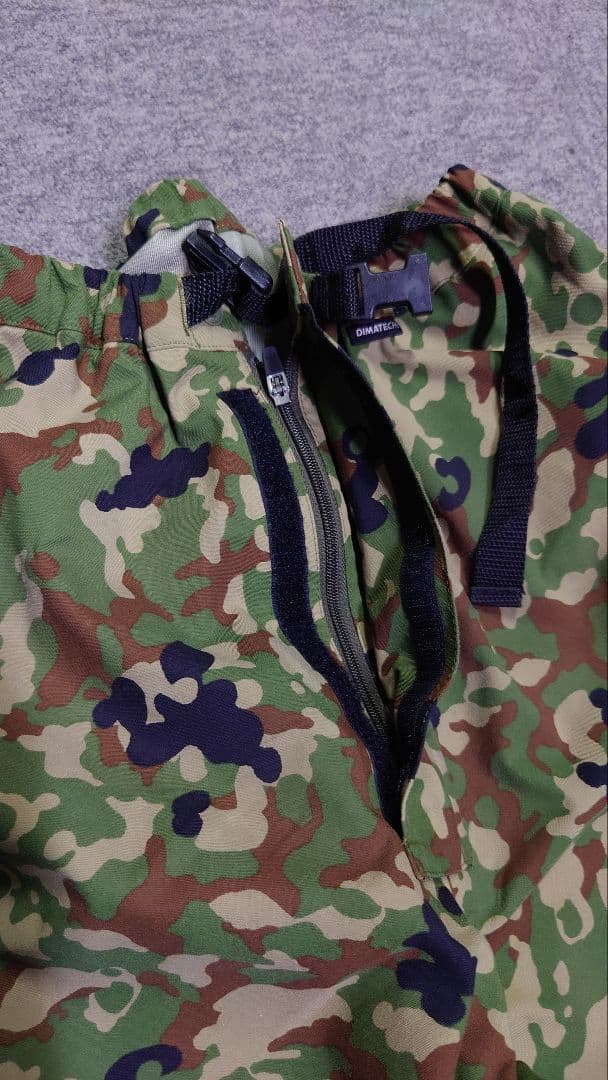 dimatech　陸自迷彩雨衣