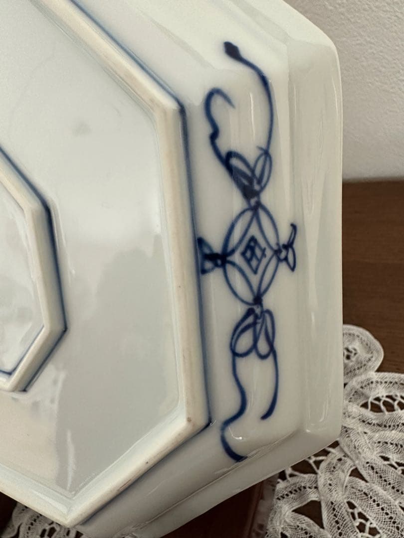 三川内焼☆平戸松山窯☆飾り皿☆唐子七人