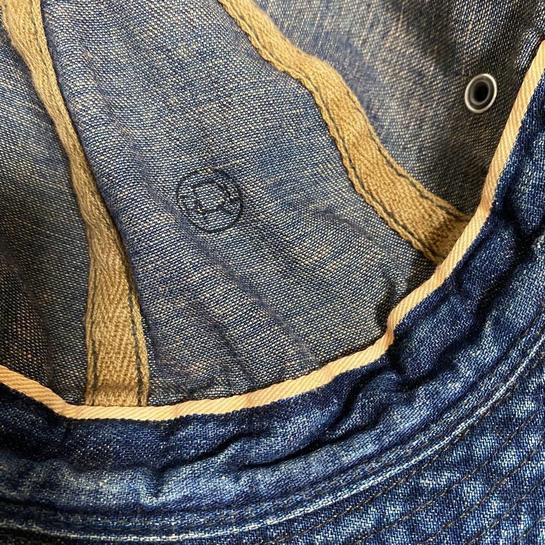 DOUBLE RL ダブルアールエル デニム ハット バケハ ARMY HAT