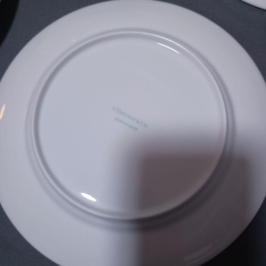 Tiffany ティファニー 5thアベニュー プラチナブルーバンド プレート