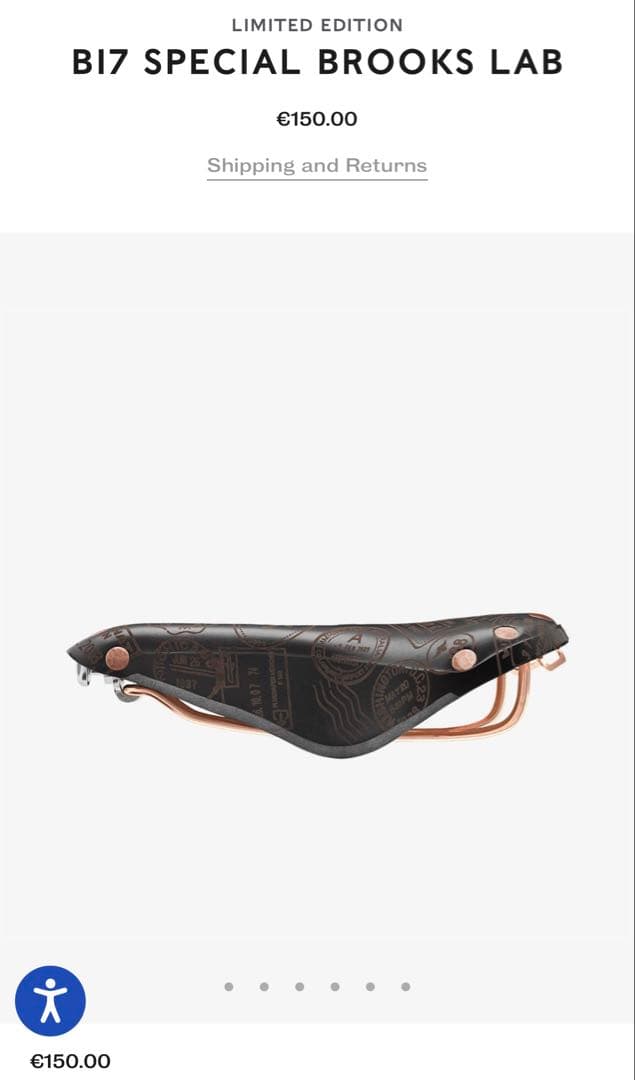 BI7 SPECIAL BROOKS LAB サドル