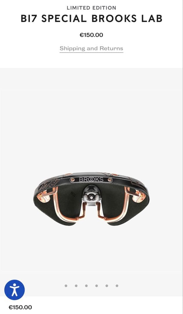 BI7 SPECIAL BROOKS LAB サドル