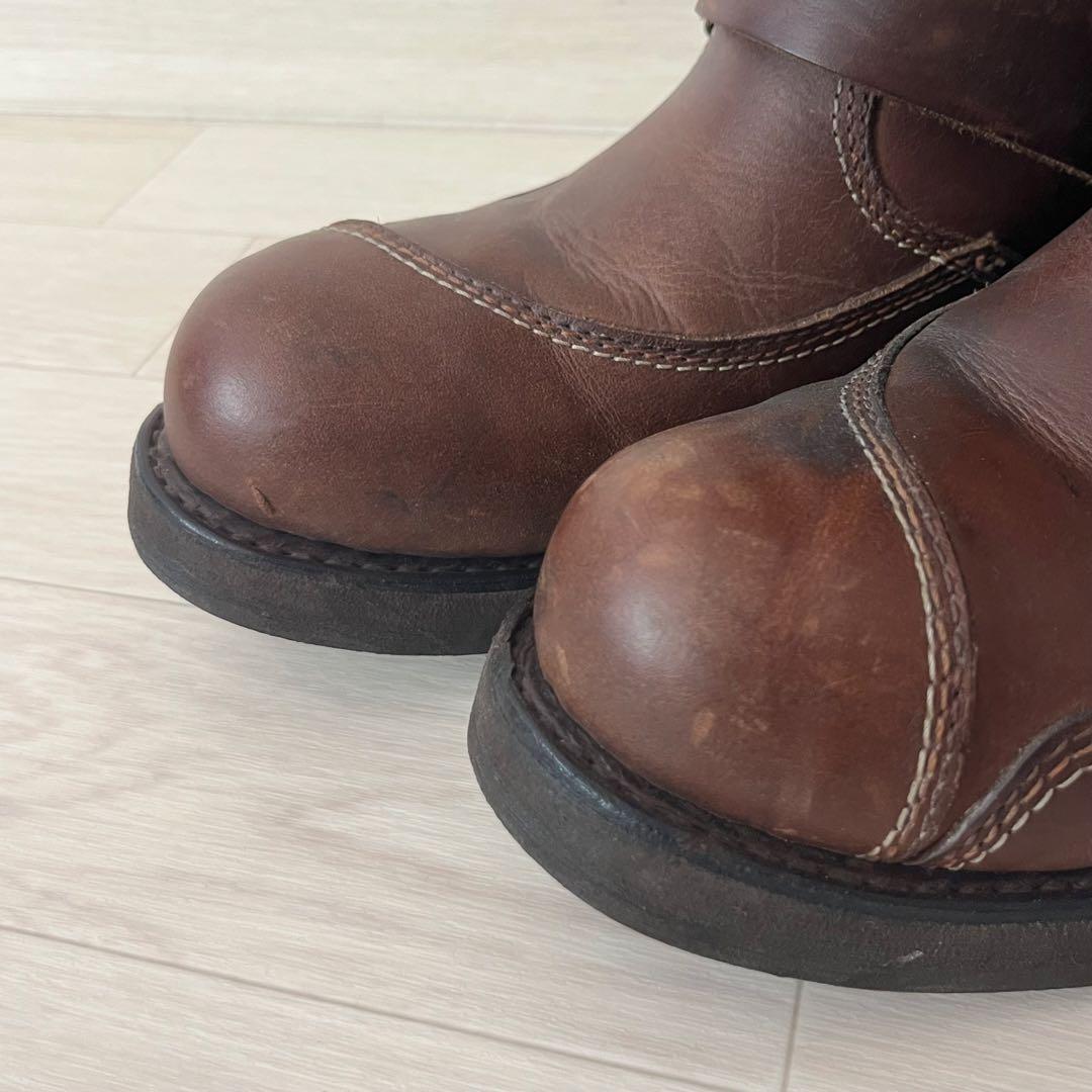 【ベッカム愛用】センドラ Sendra エンジニアブーツ ロゴ刺繍 漢 EU40