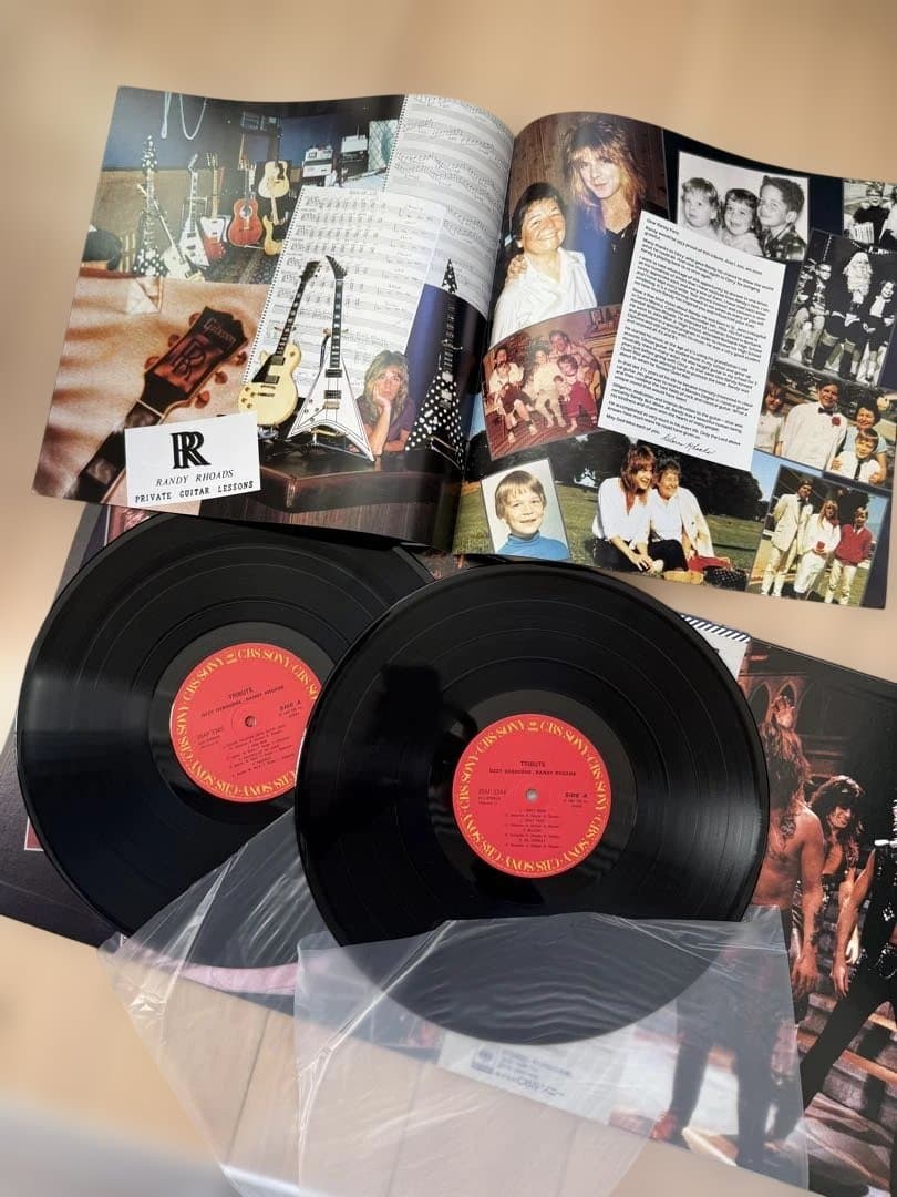 Ozzy Osbourne Randy Rhoads Tribute LP 帯付