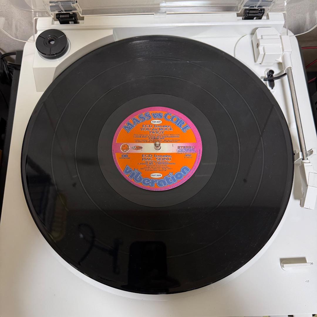 ECD / MASS vs CORE 12インチレコード