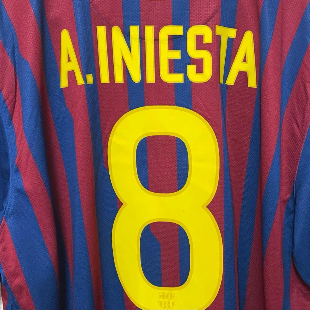 【正規品】バルセロナ 11-12 イニエスタ XL CWC優勝パッチ ペップ最終