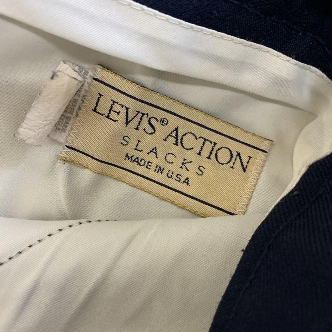 最終値下げ 80~90s Levi's Action Slacks USA製