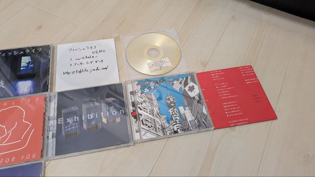 【デモCD・サイン入含】フィッシュライフ CD/DVD/グッズセットnew