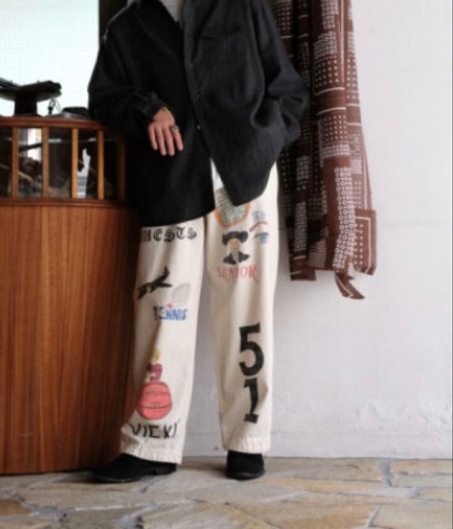 WESTOVERALLS Are You Different メモリアルパンツ