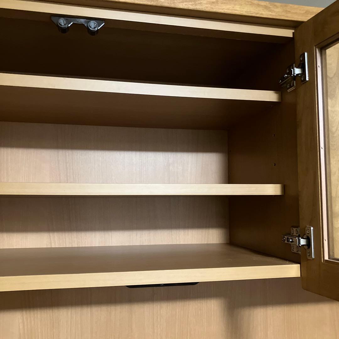 mario.様　大川家具　食器棚　コンセント付　日本製　キッチンボード