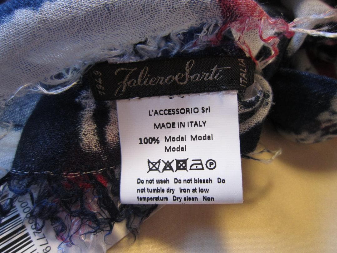 新品☆ファリエロサルティ　Faliero Sarti　大判ストール☆85×190