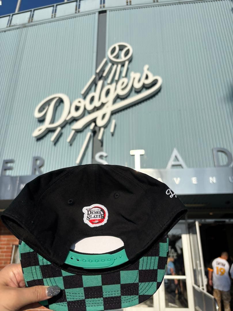 LA Dodgers ドジャース　鬼滅の刃コラボキャップ