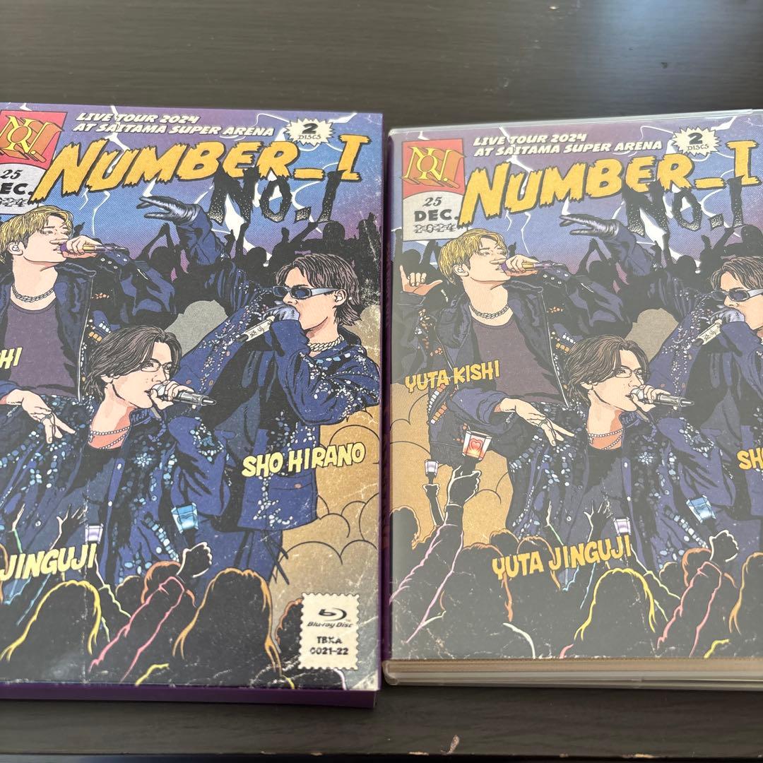Number_i LIVETOUR 2024 No.Ⅰ 初回生産限定盤・通常盤
