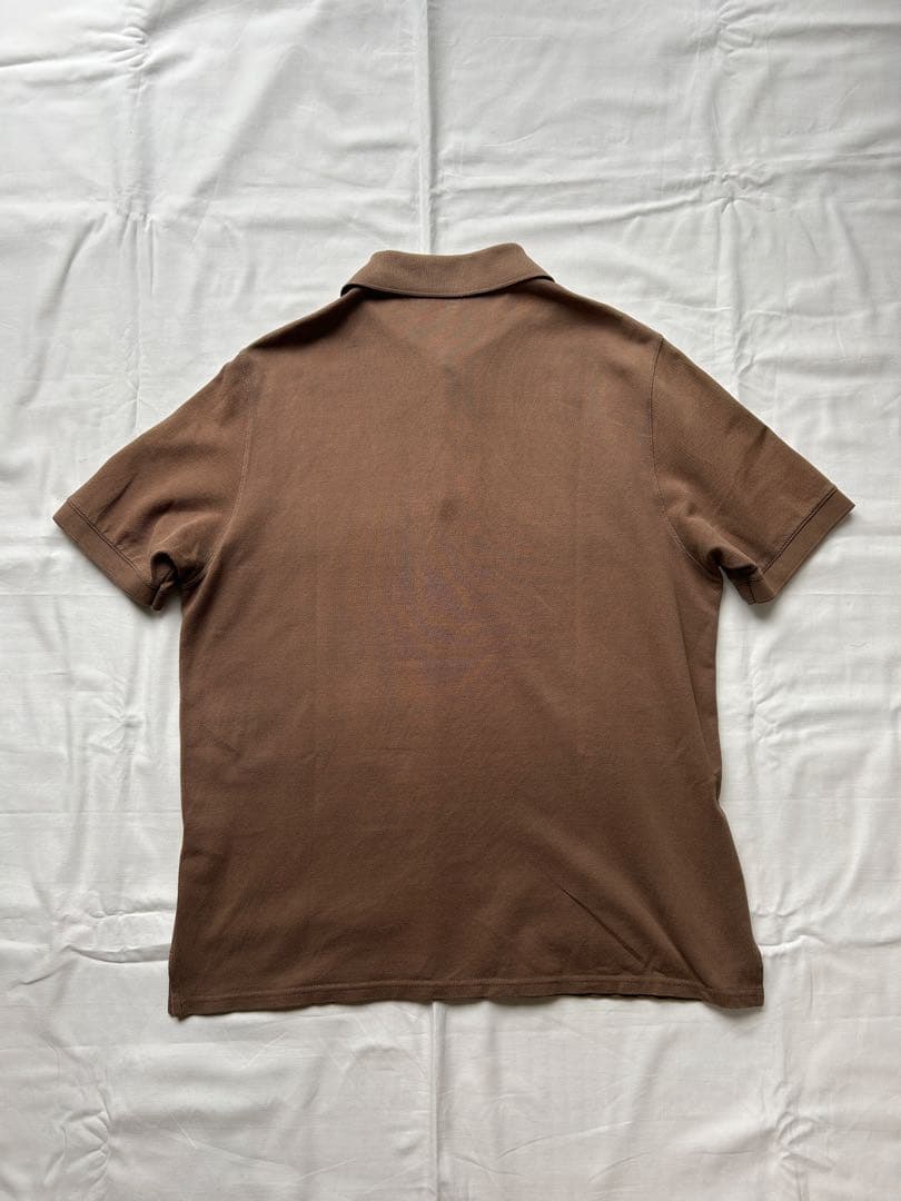 トップス 90s prada polo shirt (M) brown