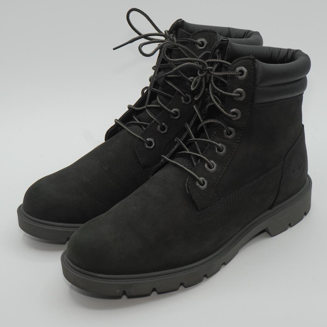 1858　美品　ティンバーランド　6インチダブルカラーブーツ　26cm　黒