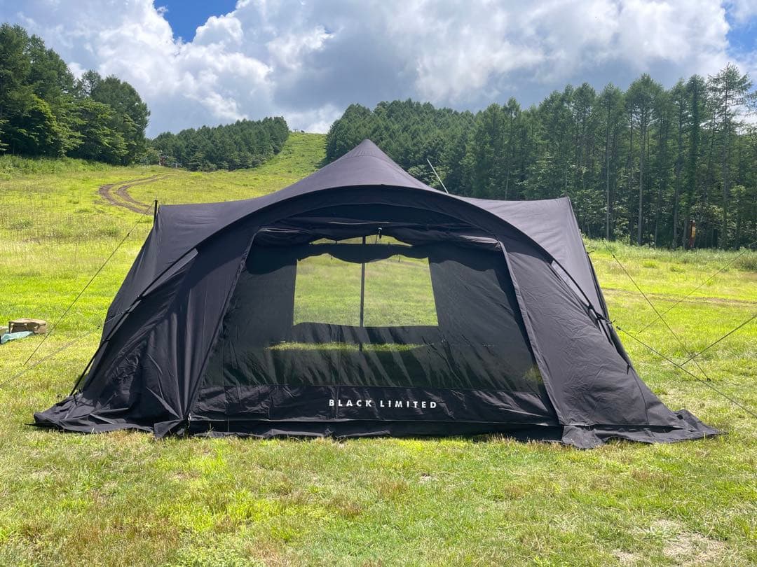 ぐんなん　tiitent space pro Black limited