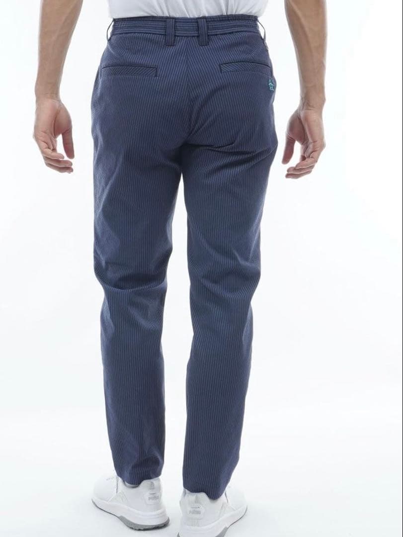 Munsingwear ストレッチストライプパンツ79〜83cmマンシング