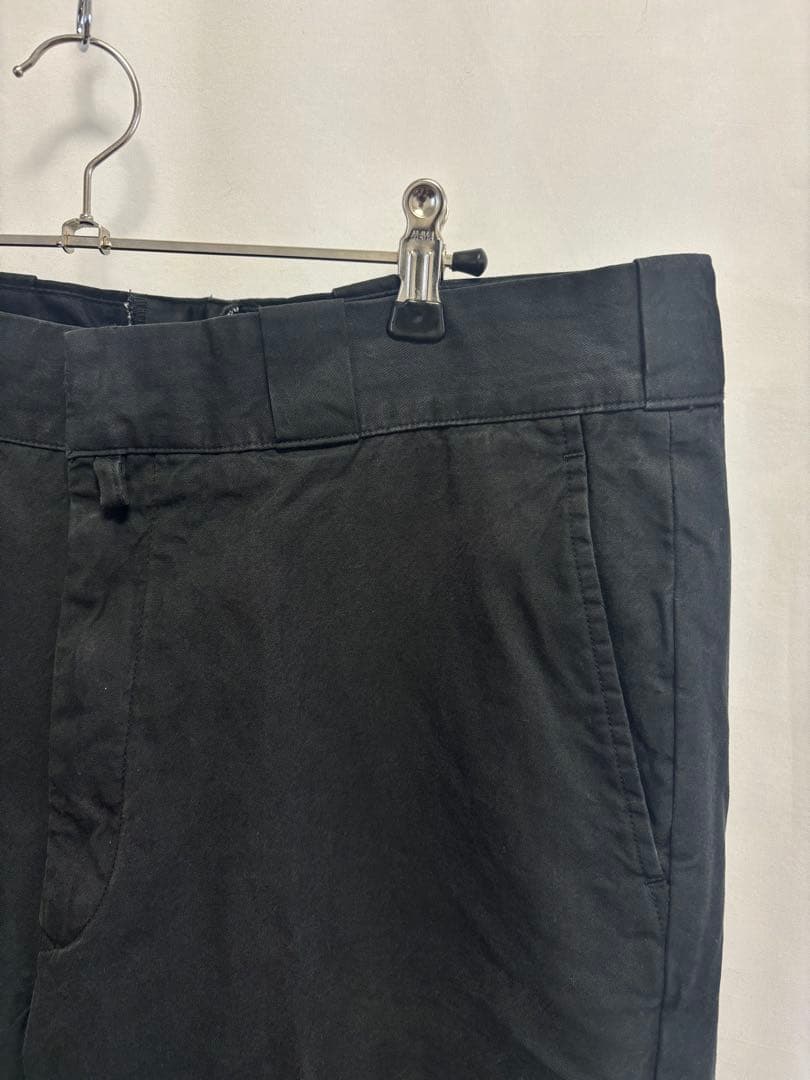 COMOLIコットンギャバ ウォッシュドパンツ NAVY 3