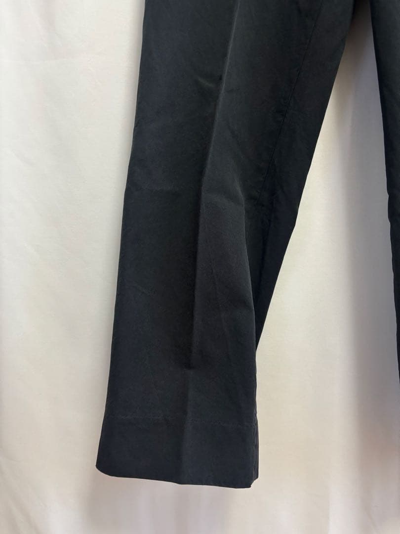 COMOLIコットンギャバ ウォッシュドパンツ NAVY 3