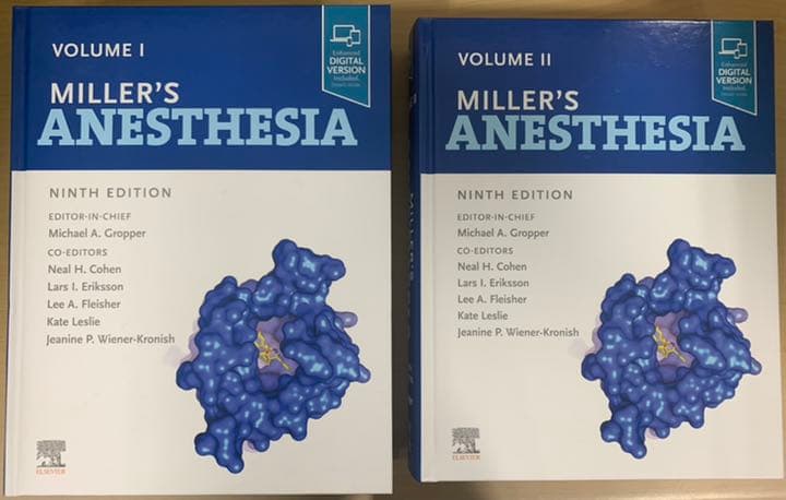 MILLER’S ANESTHESIA ミラー麻酔科学 第９版