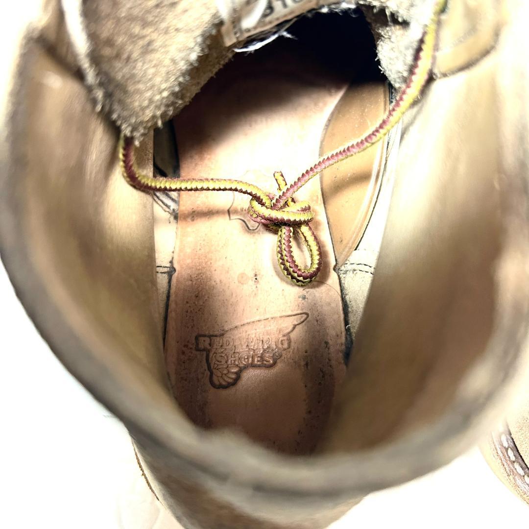 レッドウィング　８１６７　プレーントゥ　スエード　25.0cm 7D　ブーツ