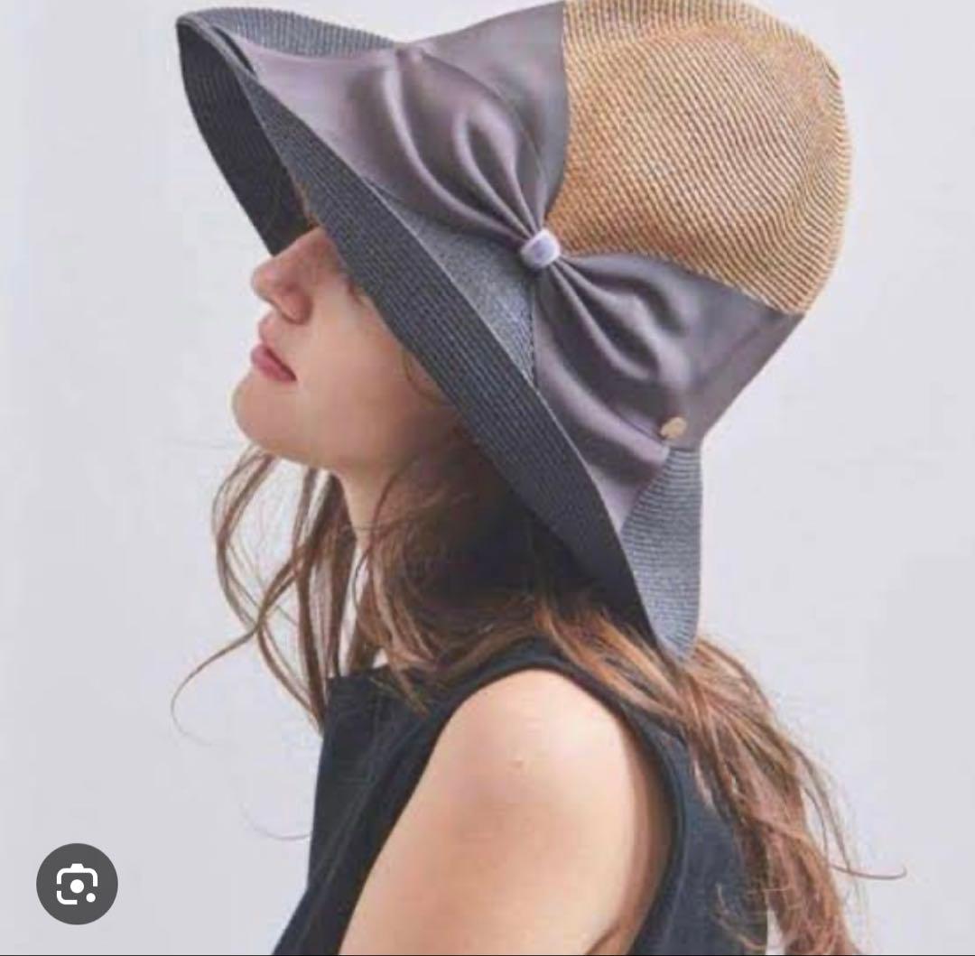 新品アシーナニューヨークリサコツートーンハット　Athena New York